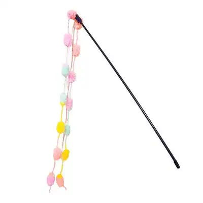Reitlaze  varita para gatos con cascabel - rosa - Uamly - Comparador de precios