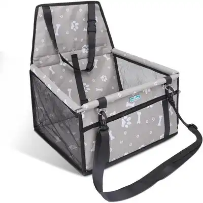 UAMLY Asiento plegable para perros para coche - Gris - Uamly - Comparador de precios