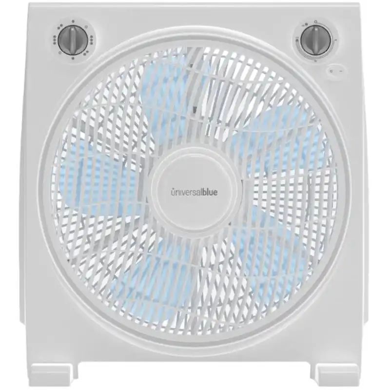 Astún 6012W Ventilador de Suelo Box Fan 50W Blanco