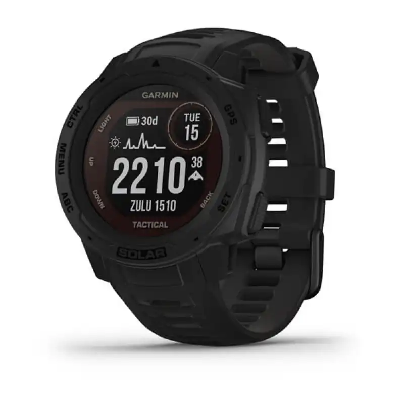 Garmin Instinct Solar Tactical Smartwatch Negro