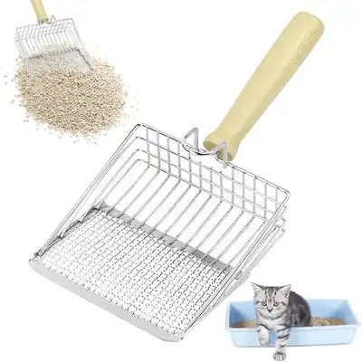 IntiMeg Pala metálica para arena de gato - Una pieza - IntiMeg - Comparador de precios