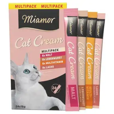 Miamor Cat Cream - Pack mixto - 24 x 16 g - Miamor - Comparador de precios