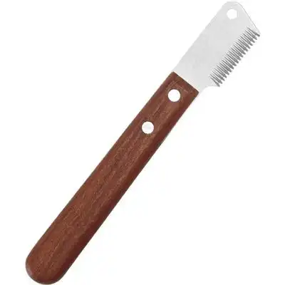 Pawffee Cuchillo recortador para perros y gatos - Peine aseo mango madera - 1 pieza - Pawffee - Comparador de precios