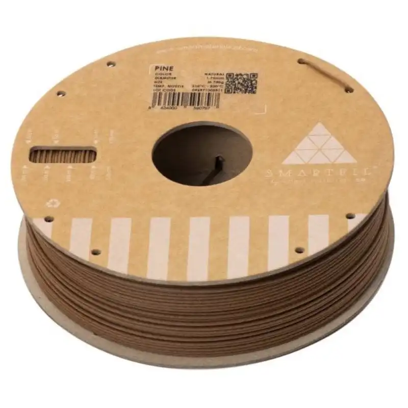 Smartfil Pine Filamento 3D Biodegradable Y Compostable de Madera de Pino 1.75mm 750g Pine