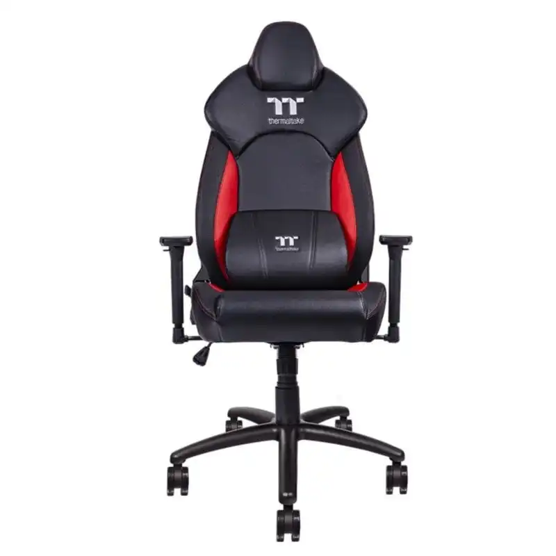 Thermaltake GGC-VCO-BRLWDS-01 V Comfort Silla Gaming Negra/Roja