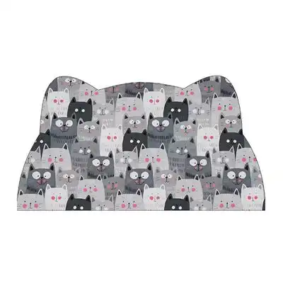 UAMLY Alfombrilla para comederos y bebederos de gato (A) - Gris 40*60cm - Uamly - Comparador de precios