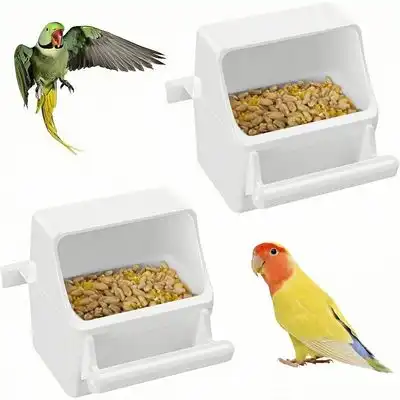 ZooVenture Comederos colgantes para jaulas de pájaros para loros - 2 piezas - Zooventure - Comparador de precios