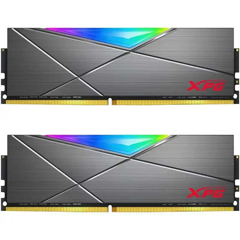 Adata XPG Spectrix D50 RGB DDR4 3200MHz PC4-25600 16GB 2x8GB CL16 Gris Tungsteno