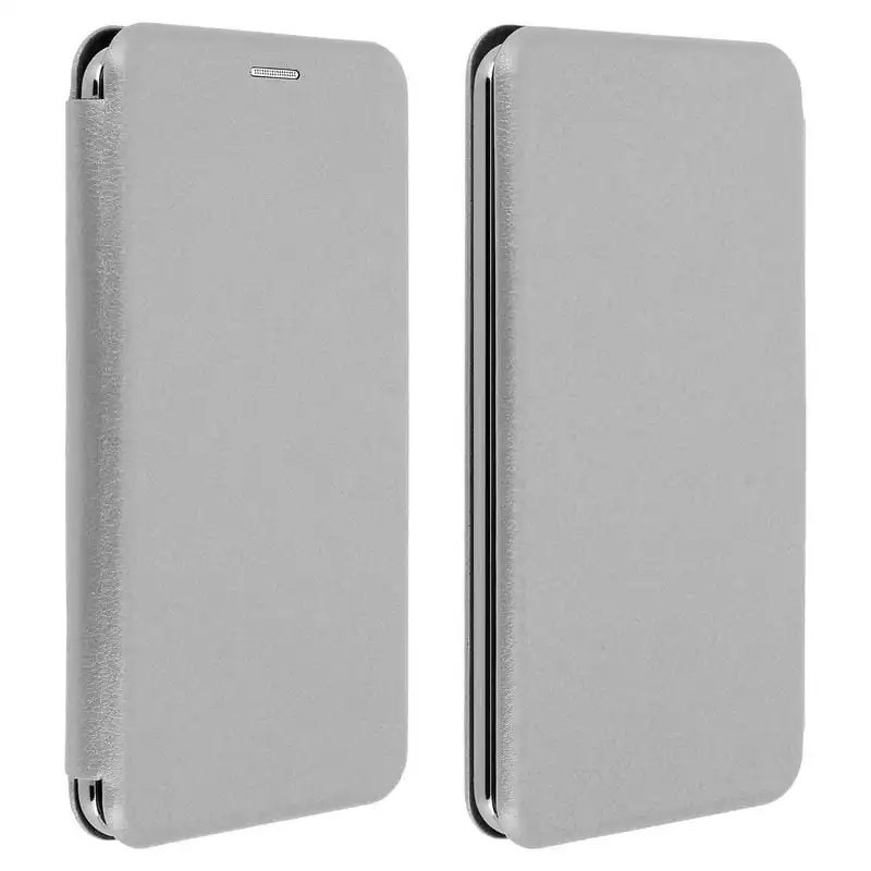 Avizar Funda Libro con Slide Gris para Smartphones de 5.4" a 6"