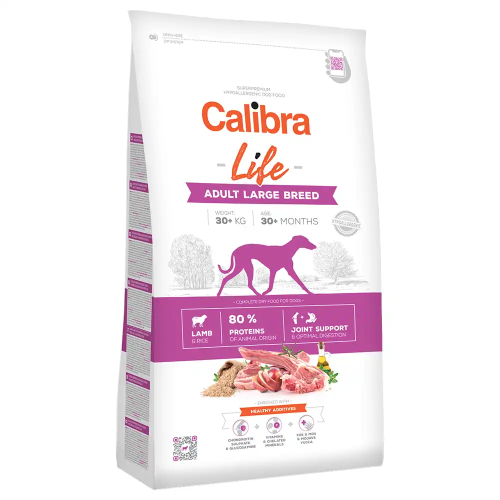 Calibra Life Adult Cordero Large Breed  - 12 kg