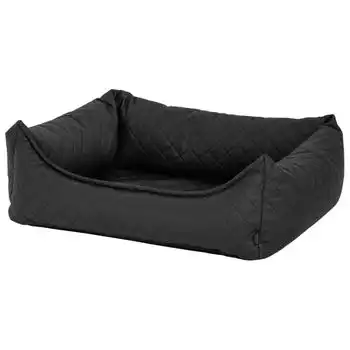 Cama Para Perros Skai Check Gris 100x80x25 Cm Madison