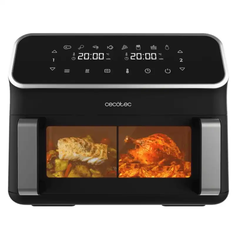 Cecofry Panoramic 9000 Freidora de Aire Digital con Ventana 9L 2700W