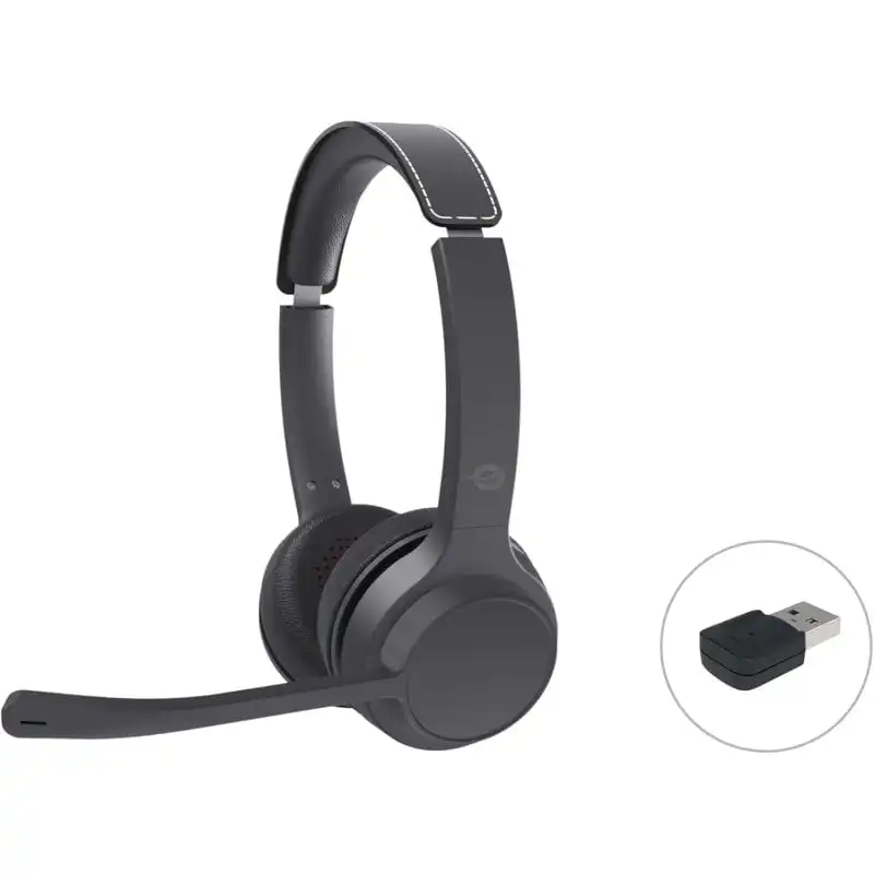 Conceptronic POLONA04BA Auriculares Inalámbricos con Adaptador USB Negros