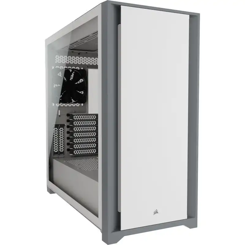 Corsair 5000D Torre ATX Cristal Templado Blanca