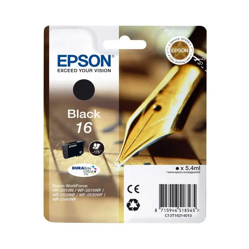 Epson Nº16 Negro WF2010W/2510WF/2520WF/2530WF/2540WF