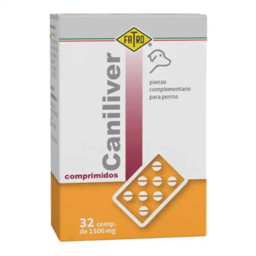Fatro Caniliver suplemento hepático en comprimidos para perros - 32 comprimidos - Fatro - Comparador de precios