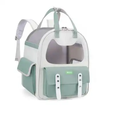 FurryFusion Mochila para gatos - Verde - Furry Fusion - Comparador de precios