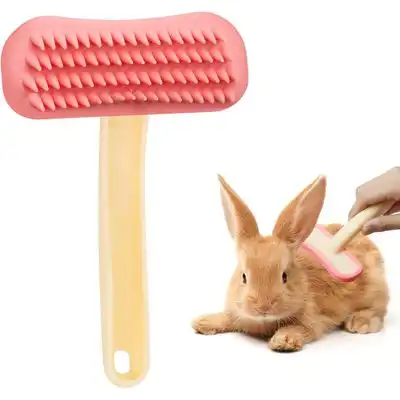 HausPets Cepillo de masaje de silicona con forma conejo animales pequeños - Artículo 1 - HausPets - Comparador de precios