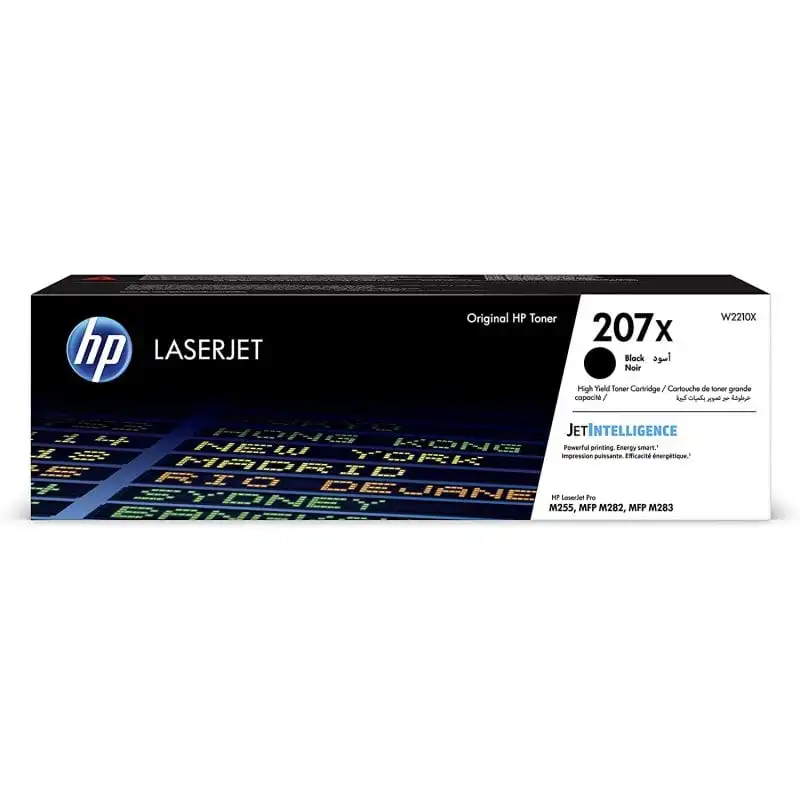 HP 207X Tóner Original Alta Capacidad Negro
