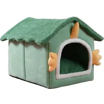 IntiMeg Casa de peluche para gatos - Casa de dinosaurios - 40 cm de largo x 35 cm de ancho x 38 cm de alto - IntiMeg - Comparador de precios