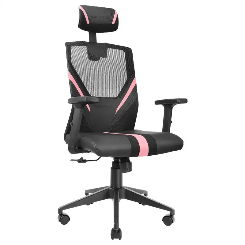 Mars Gaming MGC-ERGO Silla Gaming Rosa
