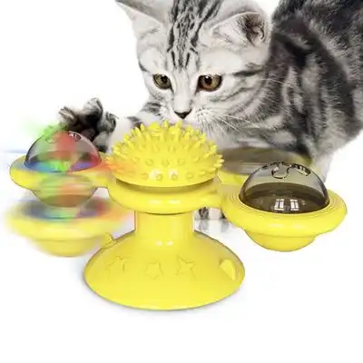 MCBOSON Molino de viento de juguete interactivo para gatos con - 1 pieza - Mcboson - Comparador de precios