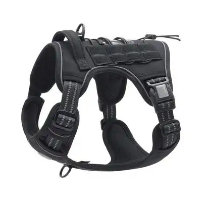 Pawffee Arnés táctico negro talla L para perros, reflectante, antitirones - 1 pieza - Pawffee - Comparador de precios