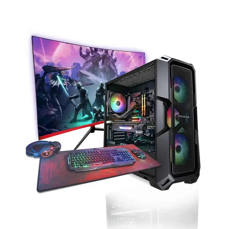PcVIP Pack Gaming Dagger One AMD Ryzen 7 5800X3D/32GB/2TB SSD/RTX4060 Ti/Monitor 27" + Periféricos