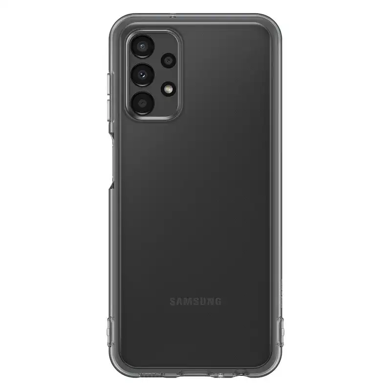 Samsung Soft Clear Cover Funda Negra para Galaxy A13