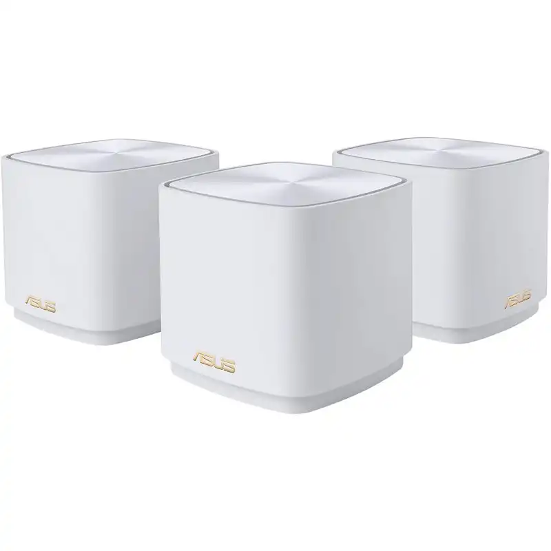 Asus ZenWifi AX Mini XD4 Pack 3 Sistema de Red Mallada WiFi 6 AX1800 Blanco