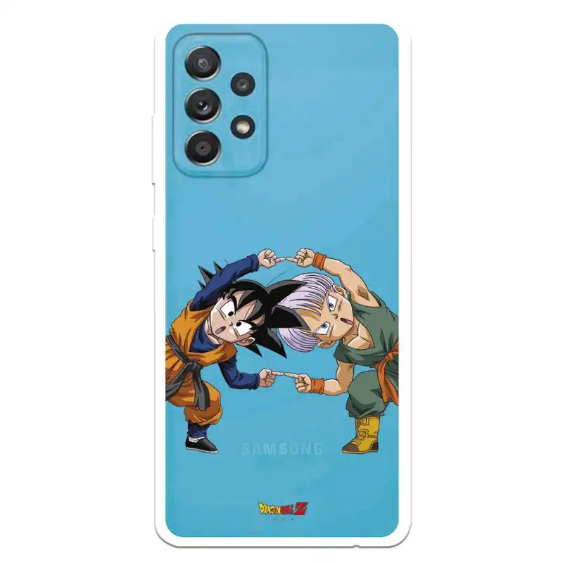 Funda Oficial de Dragon Ball Goten y Trunks Fusión Dragon Ball para Samsung Galaxy A52 5G