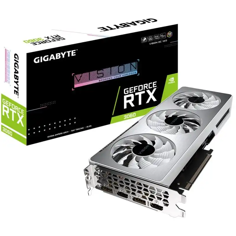 Gigabyte GeForce RTX 3060 VISION OC 12GB GDDR6 Rev 2.0