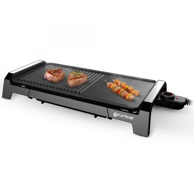 Grunkel BK-DH51 Plancha de Asar Eléctrica + Grill 2200W