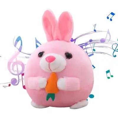 MCBOSON Peluche interactivo para perros - Conejo rosa - Mcboson - Comparador de precios