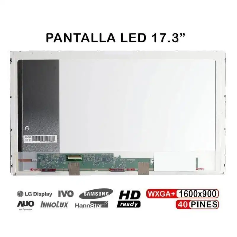 Pantalla LED de 17.3" Para Portátil N173FGE-L11 40 Pines