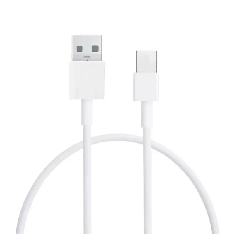 PcCom Essential Cable USB-C a USB-A 1m Blanco