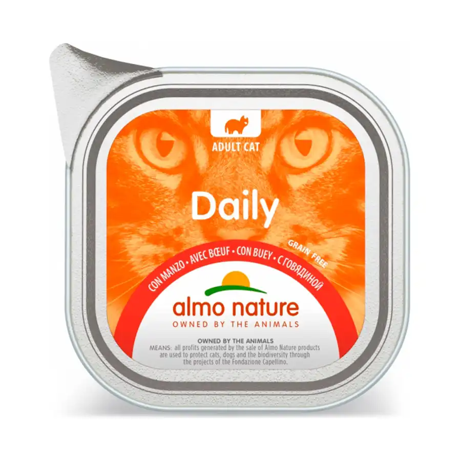 Almo Nature Daily Salmón tarrina para gatos