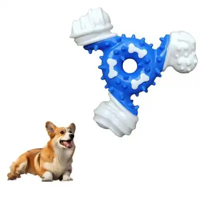 FurryFusion Palillo dental de nailon para perros - Azul - Furry Fusion - Comparador de precios