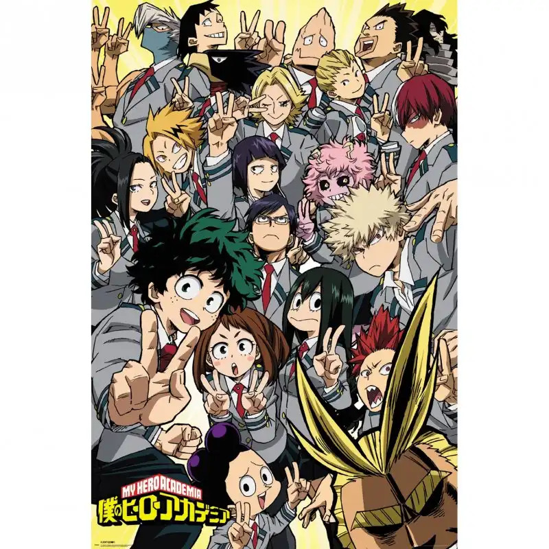 GB Eye Maxi Póster My Hero Academia School Compilation 91.5x61cm