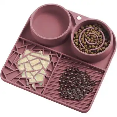 HausPets Alfombrilla de silicona 2 en 1 con ventosa para lamer - 1 artículo - HausPets - Comparador de precios