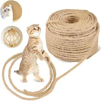 MCBOSON Cuerda de sisal de 15 m - 6 mm 15 m - Mcboson - Comparador de precios