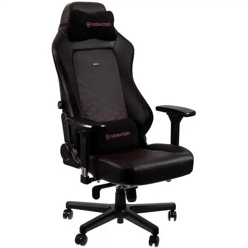 Noblechairs Hero Cuero PU Silla Gaming Negra/Roja