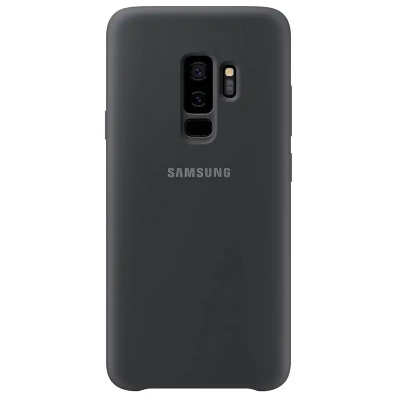 Samsung EF-PG965 Silicone Cover Negra para Samsung Galaxy S9+