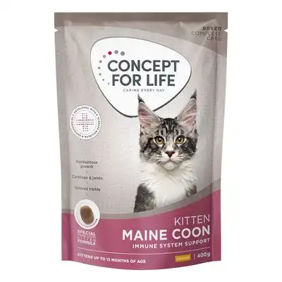 Concept for Life Maine Coon Kitten - Receta mejorada - NUEVO: 400 g - Concept for Life - Comparador de precios