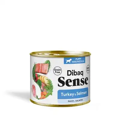 Dibaq Sense Salmón y Pavo Cachorros - 190 g - Dibaq - Comparador de precios