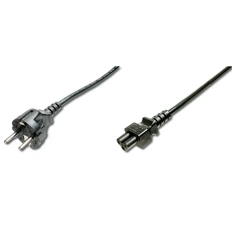 Digitus Cable de Alimentación Schucko/C5 1.2m Negro