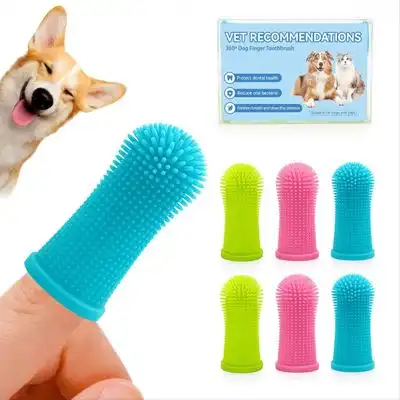 HausPets Juego de 6 cepillos de silicona suave de 360° para perros y gatos - Artículo 6 - HausPets - Comparador de precios