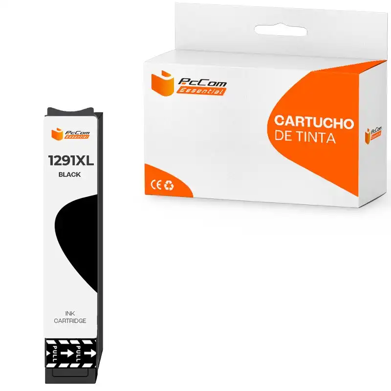 Pccom Essential Cartucho Tinta Compatible Epson T1291 Negro