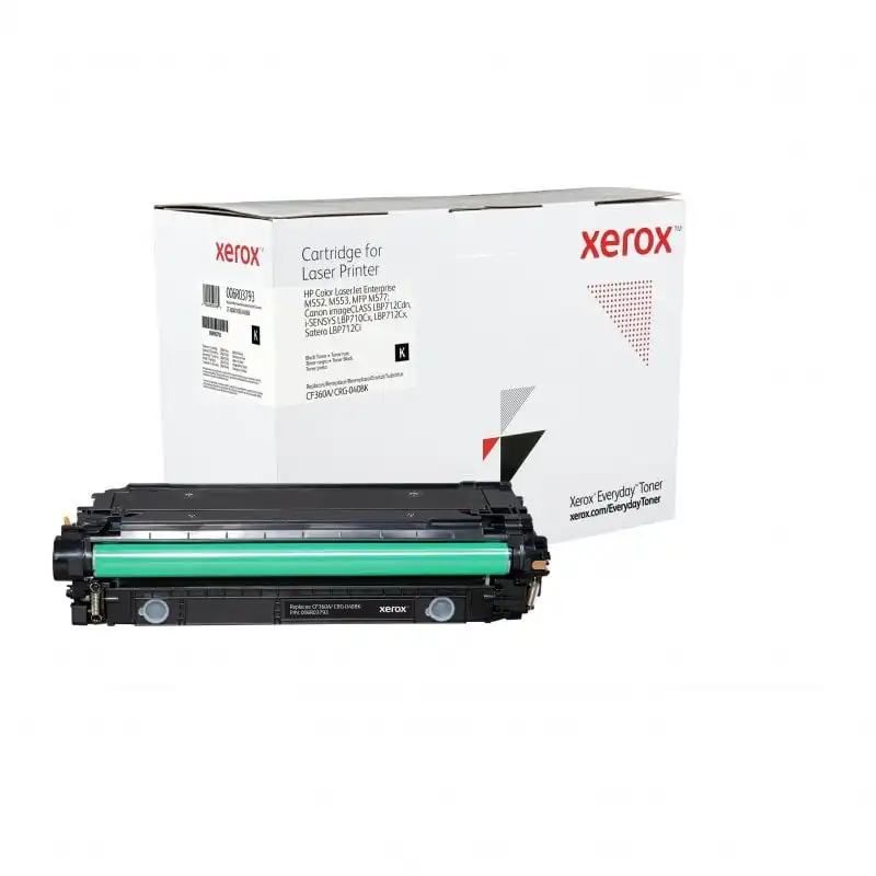 Xerox Tóner Compatible con HP CF360A/CRG-040BK Negro