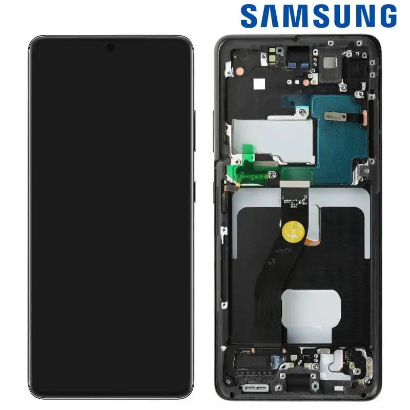 Bloc Completo Samsung S21 Ultra Pantalla Lcd Cristal Táctil Original Negro